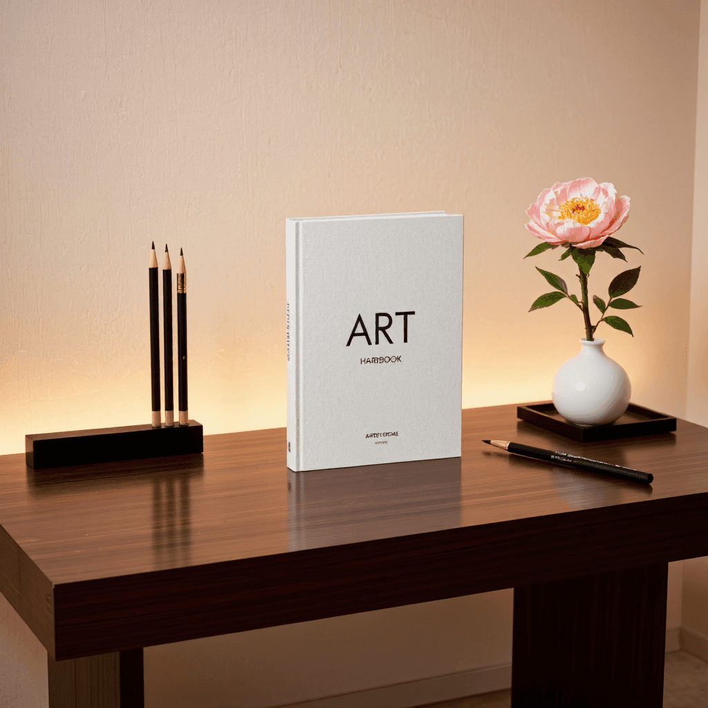 product photography of Art Book