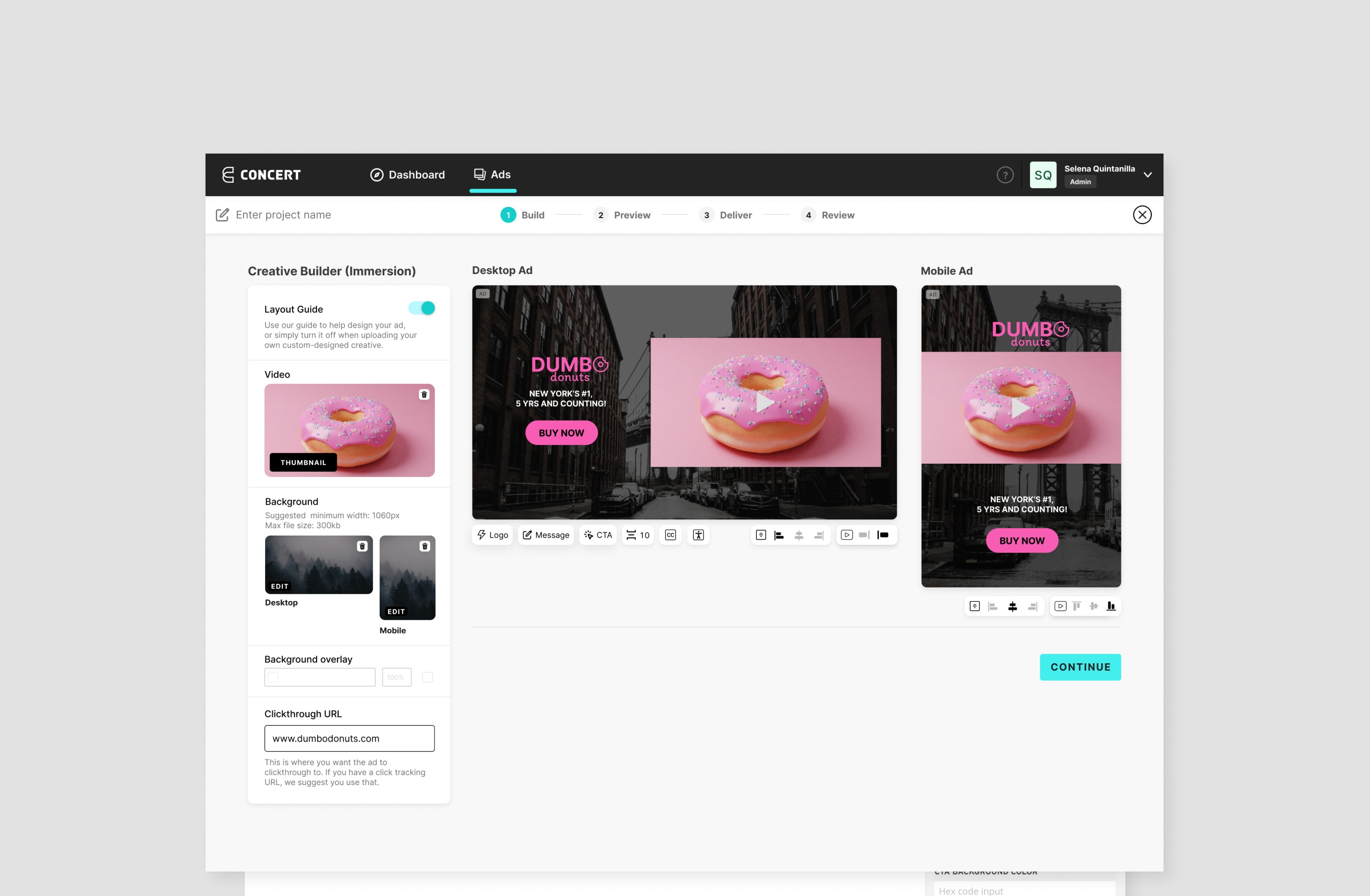 Vox Media Ads Manager Tool
