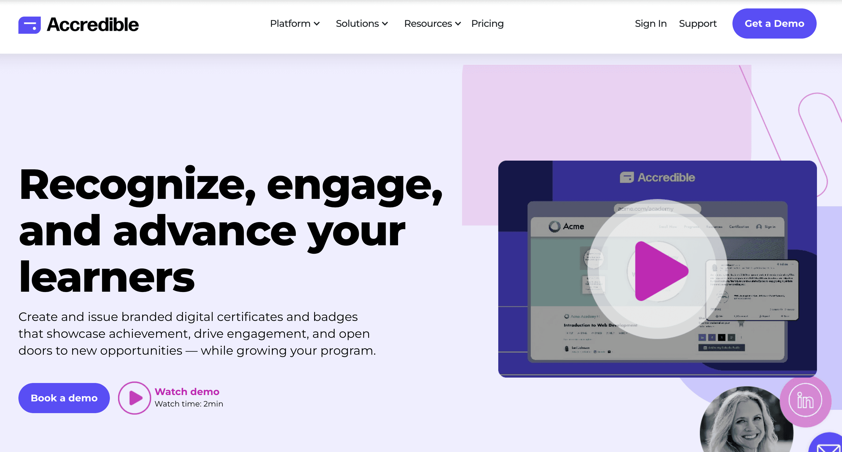 Accredible Alternatives in digital credentialing