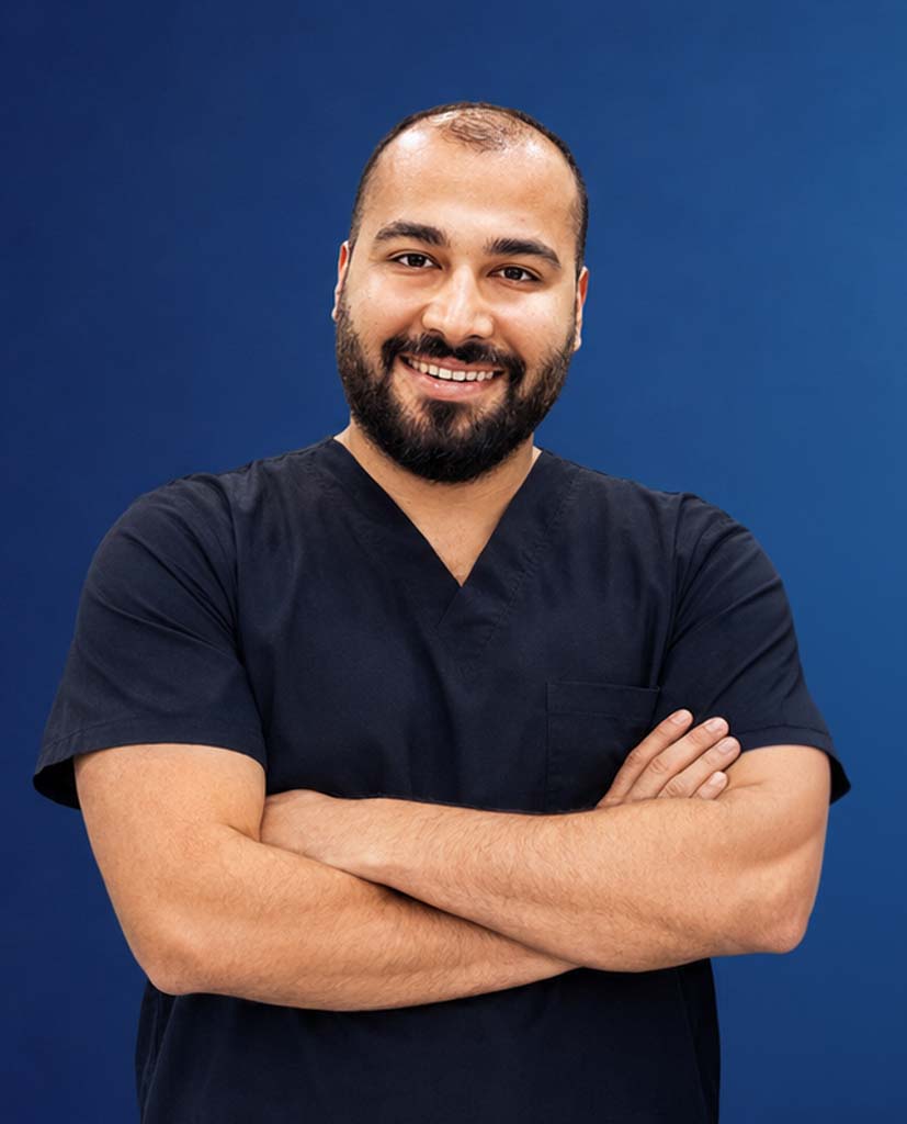 portrait of a dentist