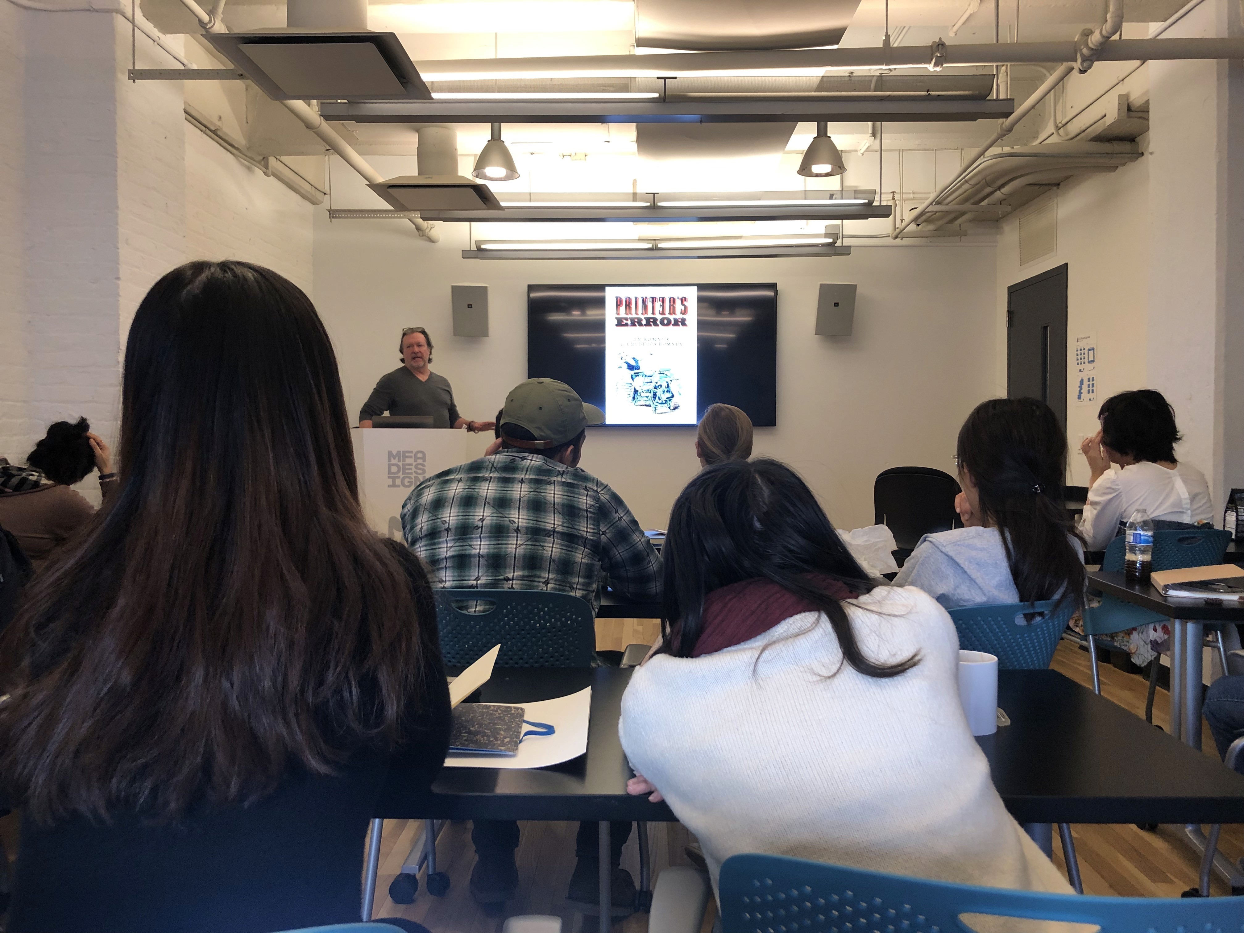 Ross Mac Donald guest lecture