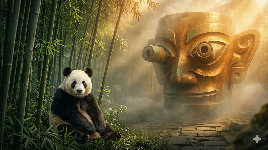 Pandas & the Bronze Mysteries Chengdu Panda Base · Sanxingdui Museum