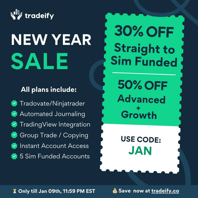 Tradeify  funding dec 24 discount coupon code promotion deals for traders