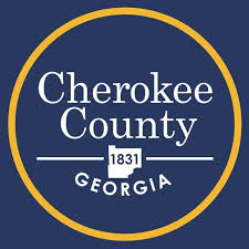 Cherokee County Georgia official logo with a circular design and the year 1831.