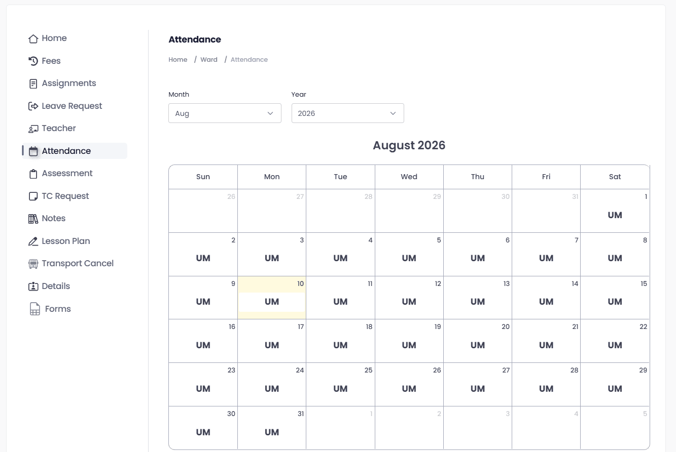 Redesigned Parent Portal screen showing a shortened task flow (2 of 6)