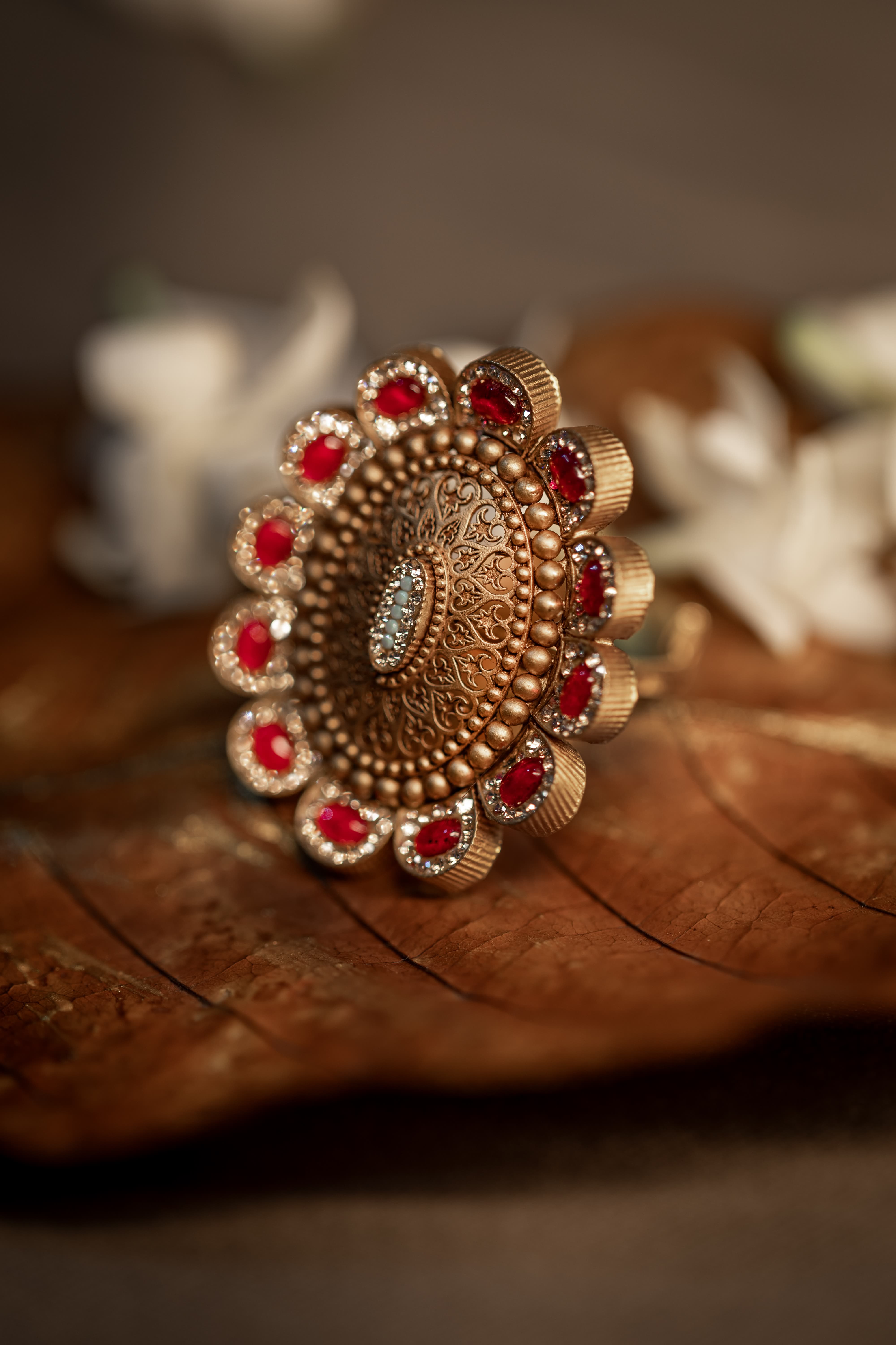 Exquisite handcrafted jewellery by Jora, blending timeless craftsmanship with modern elegance