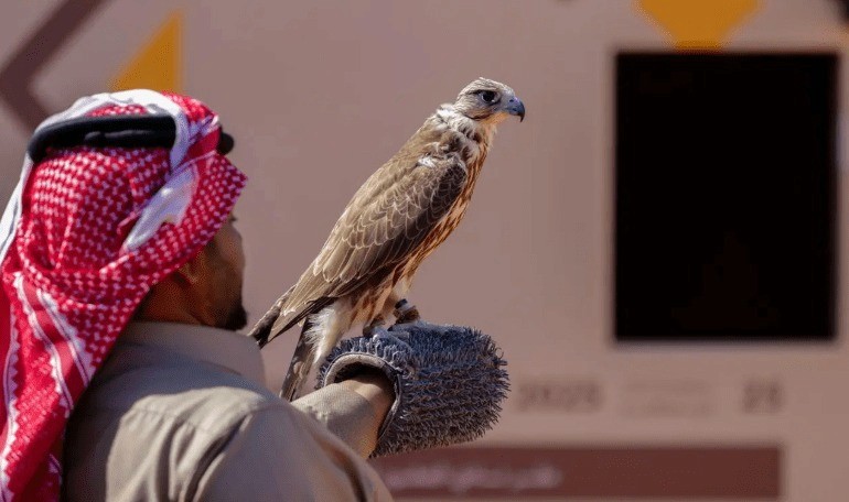 a man with warm lighting