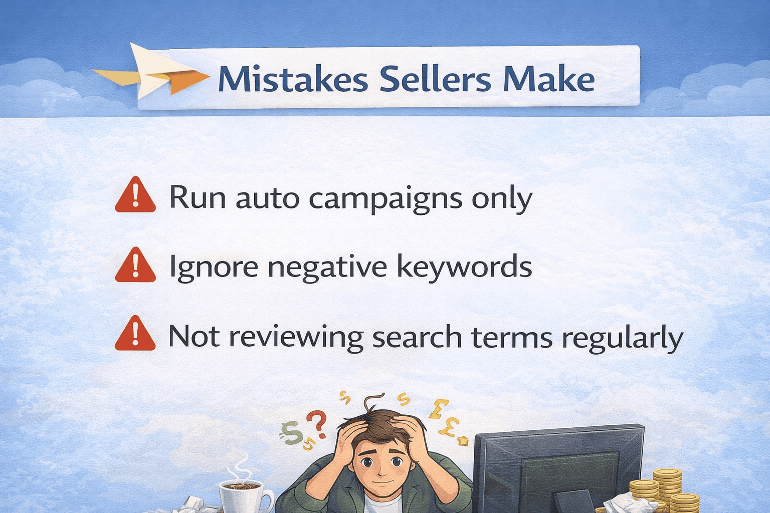 Mistakes sellers make when trying to fix