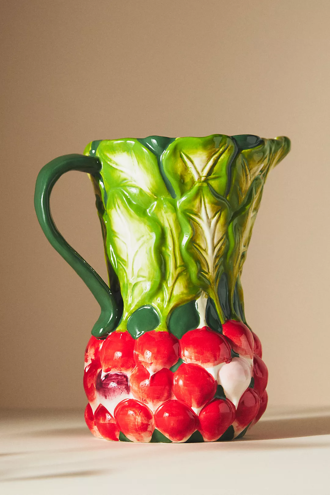 Radish Stoneware Jug