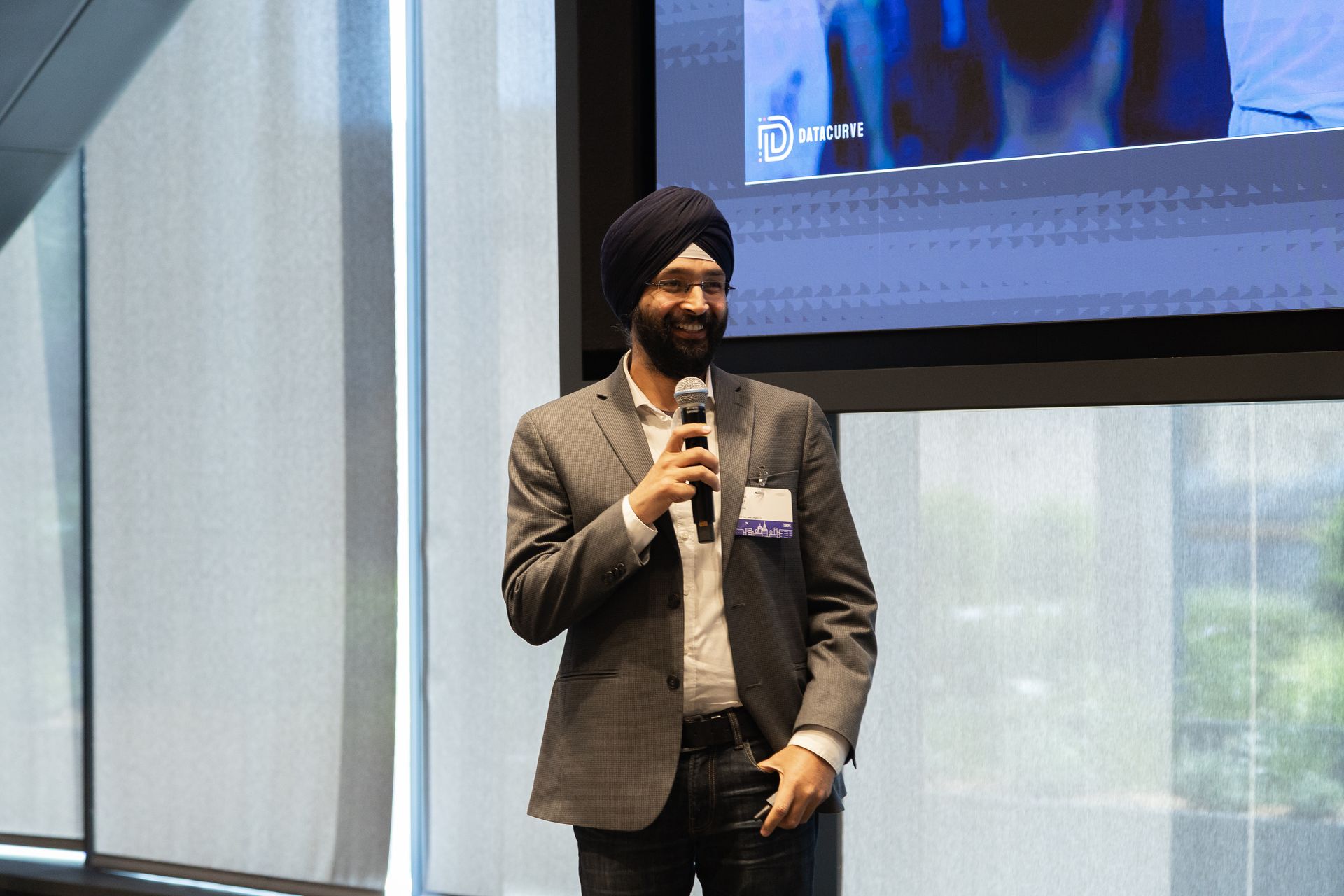 DataCurve at the IBM sports tech pitch event