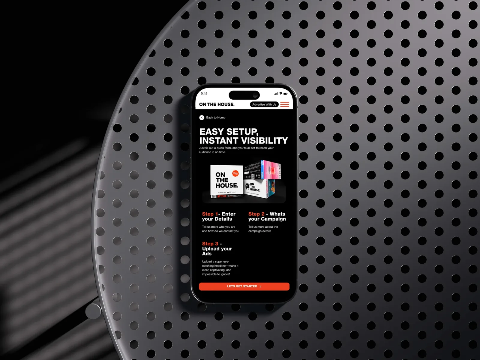 on the house website phone