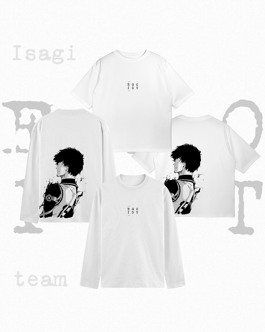 Egoist Supremacy / Isagi Yoichi Oversized Tee