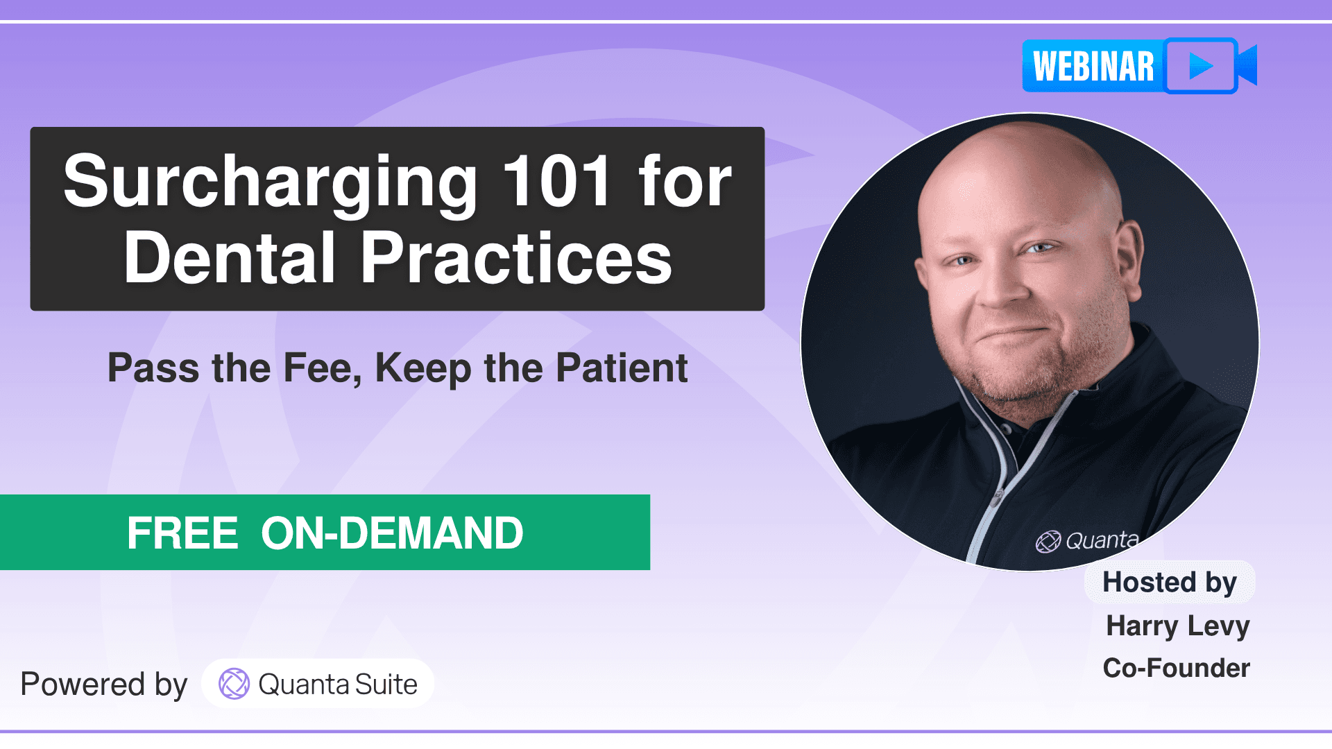Surcharging 101 for Dental Practices webinar