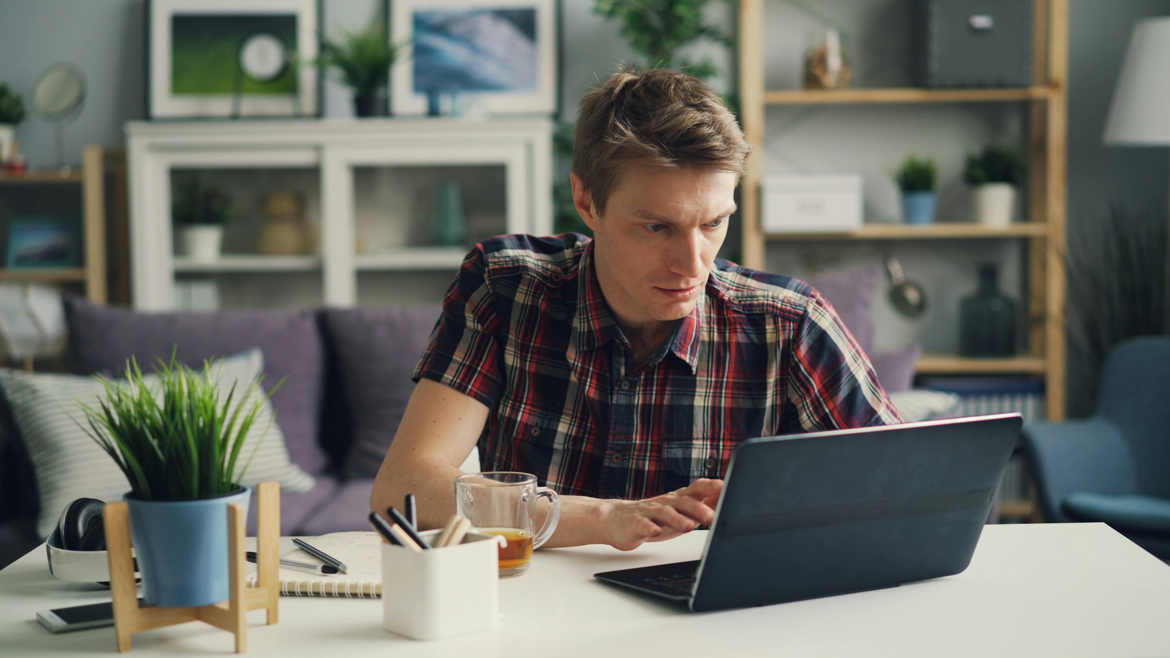 man working on his new strategy - Crypto Analysis Tools