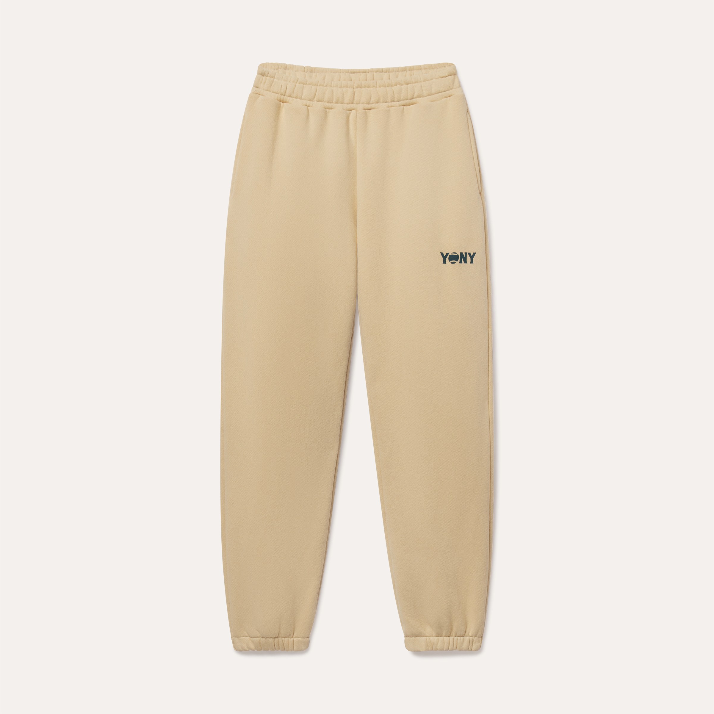 Flat lay of YONY Tennis Sweatpants