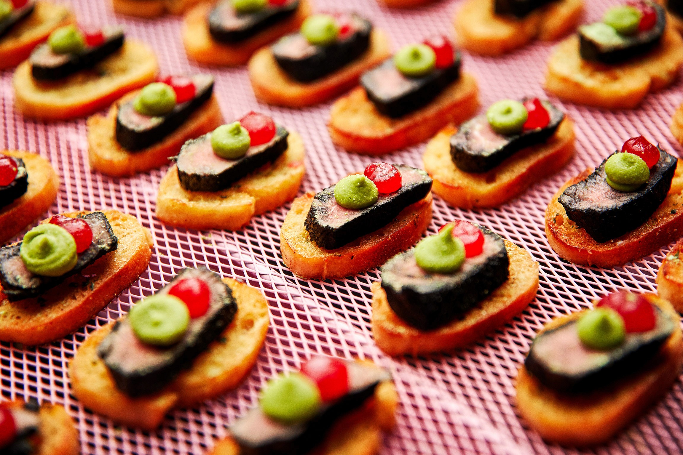Seared Lamb Canape