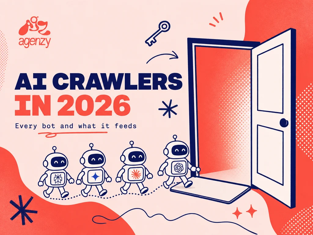 The AI crawlers list for 2026: 51 bots, what each feeds, and the robots.txt that keeps you in AI answers