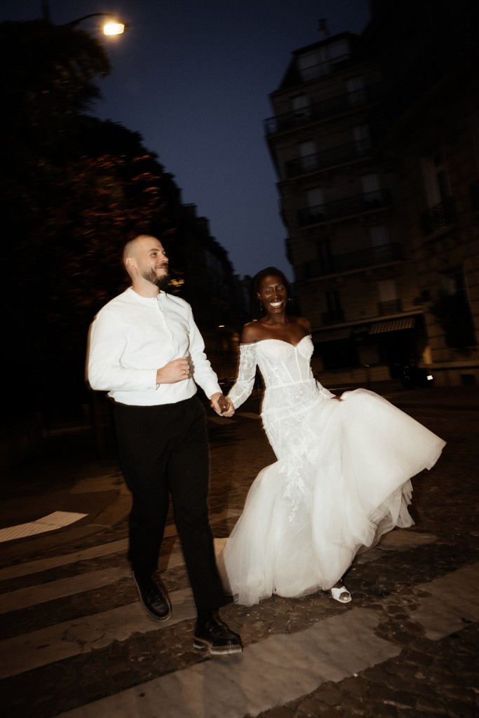 Woman standing on the balcony