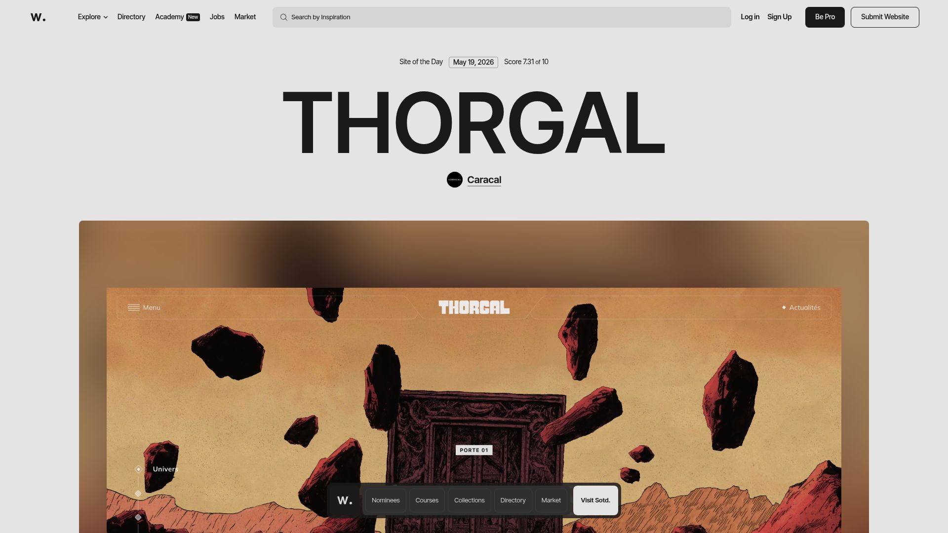 Awwwards Website