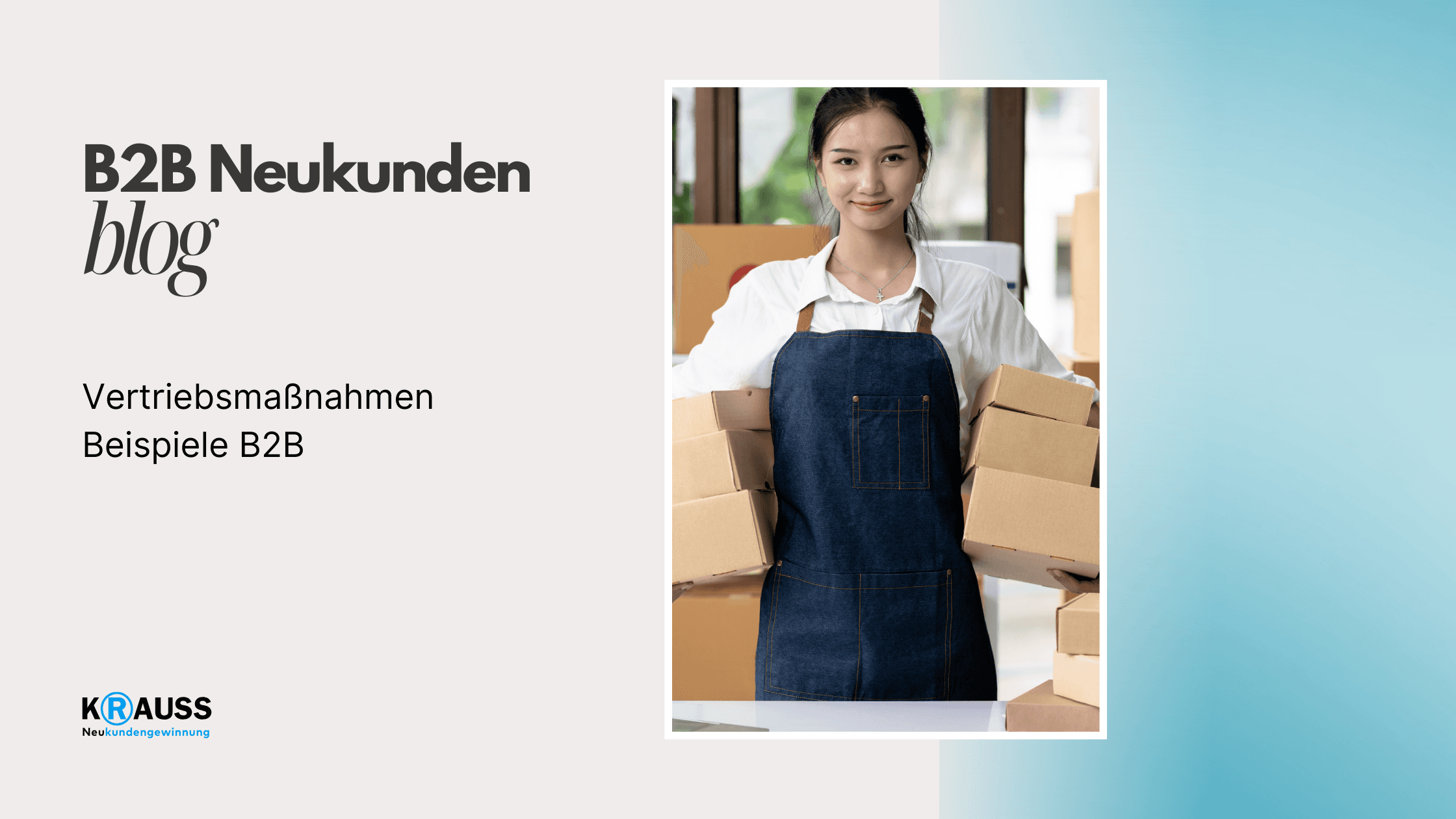 Vertriebsmaßnhamen Beispiele B2B