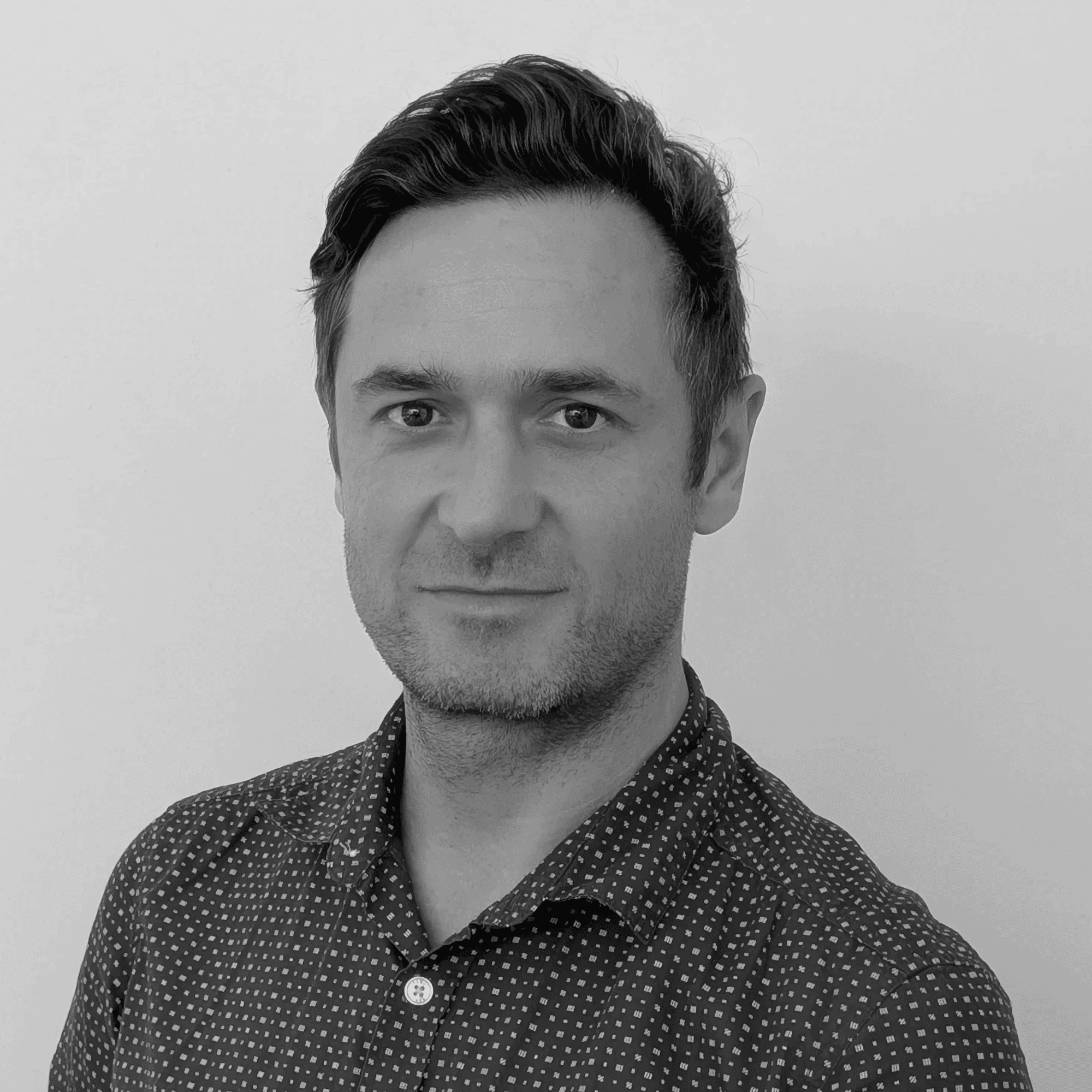 Professional portrait of David, Director at MK Architecture, a dual Irish-Australian architect based in Brisbane.