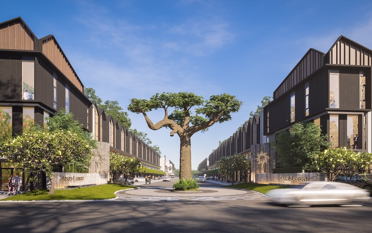yellow house under whiet sky