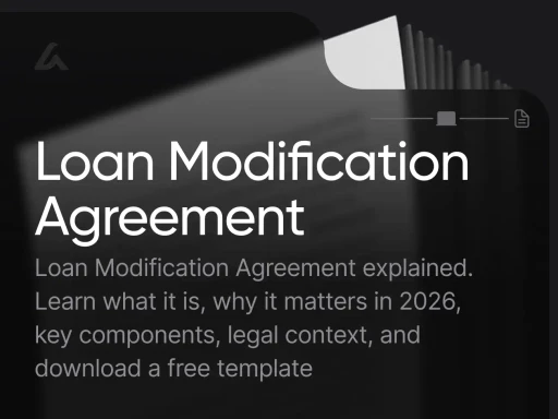 Loan Modification Agreement