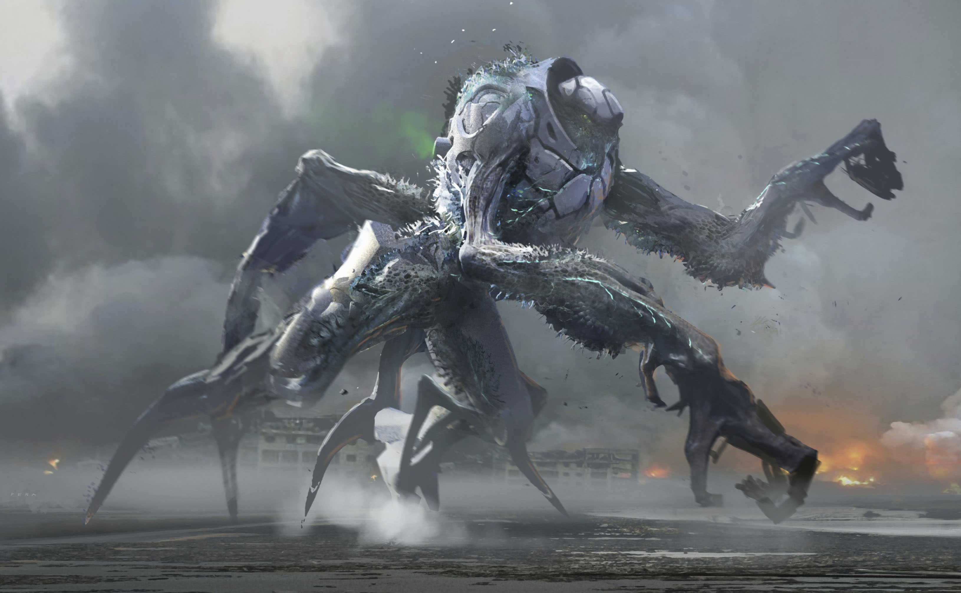 Pacific Rim Uprising concept art – establishing the large-scale robotic visual language