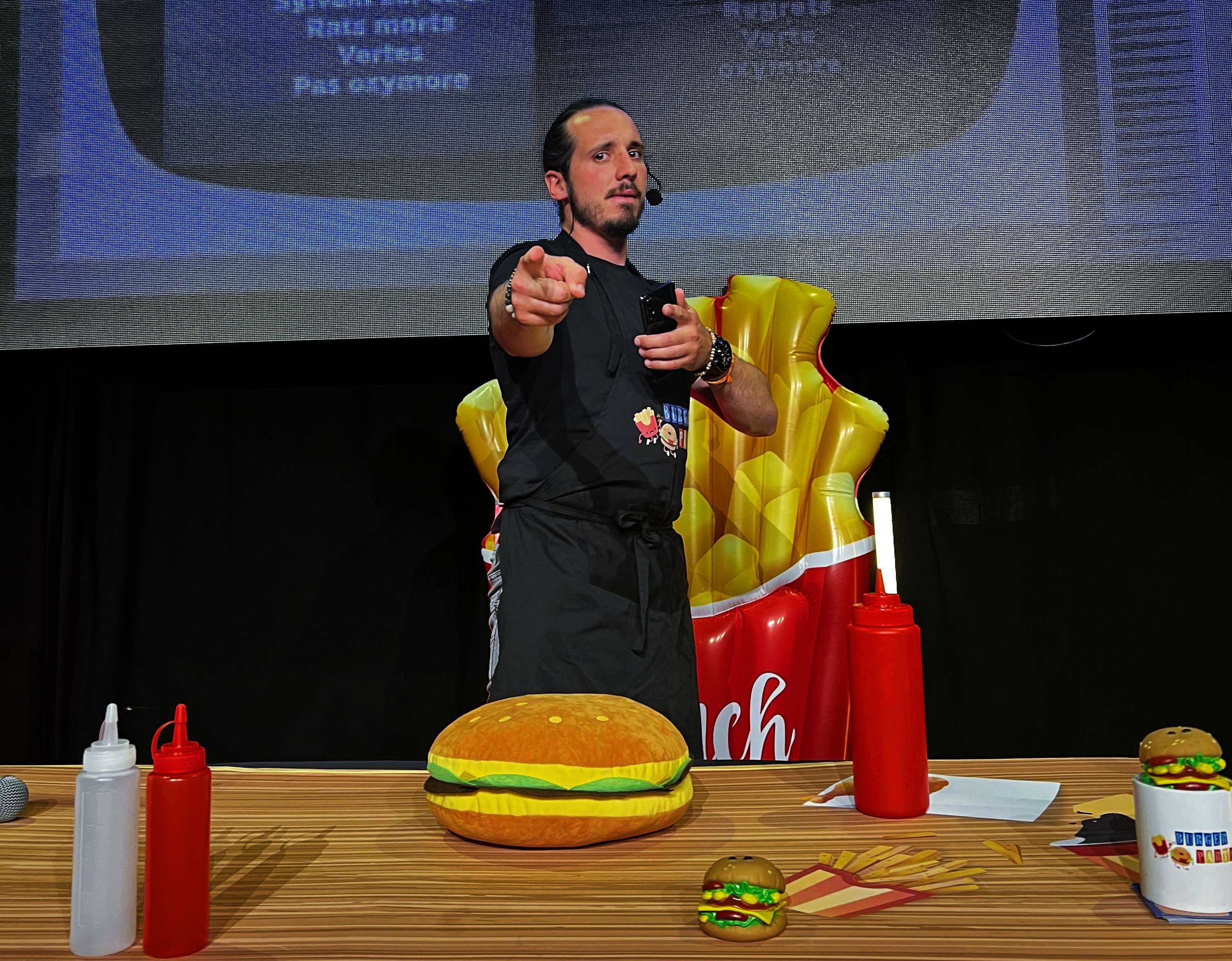 burger party soirée the place to bee