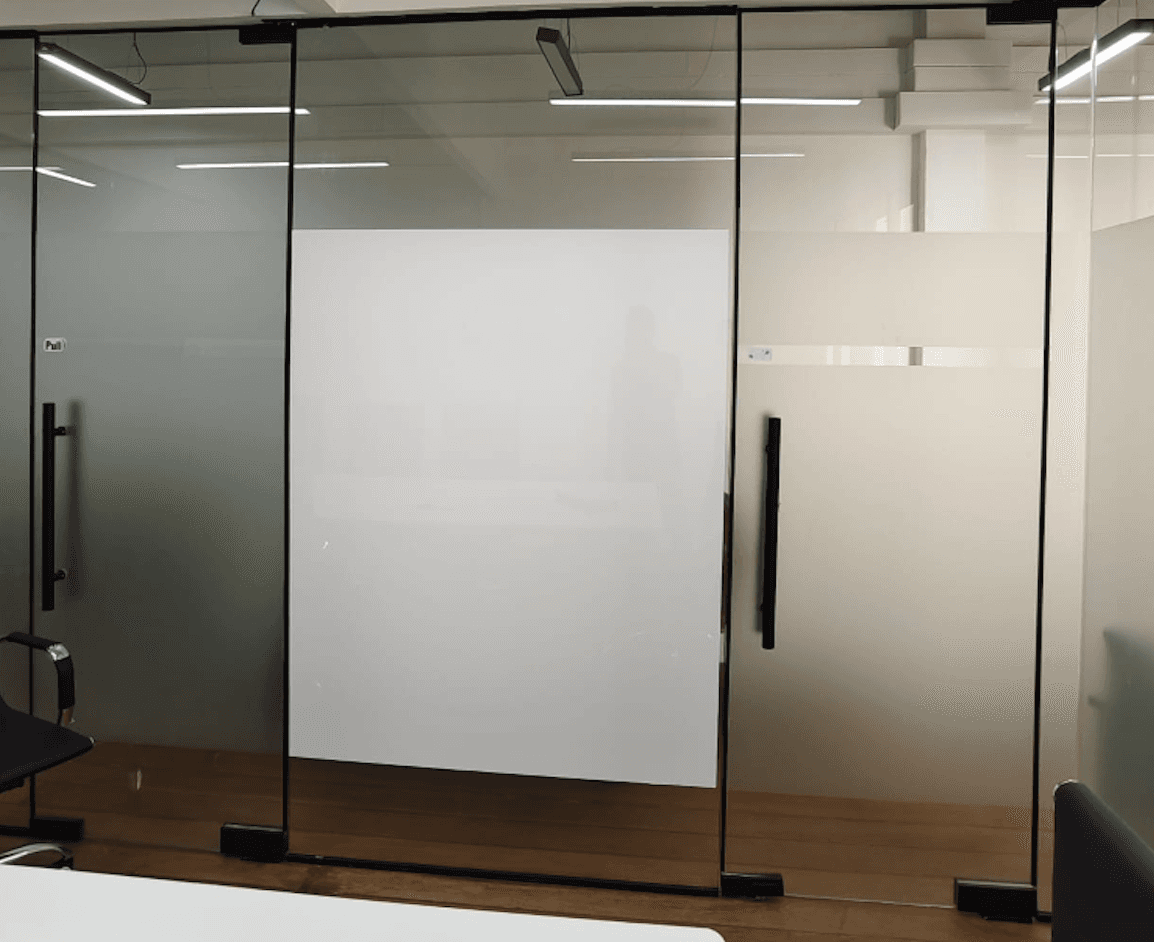 Forest3 Wryte whiteboard film glass wall project photo