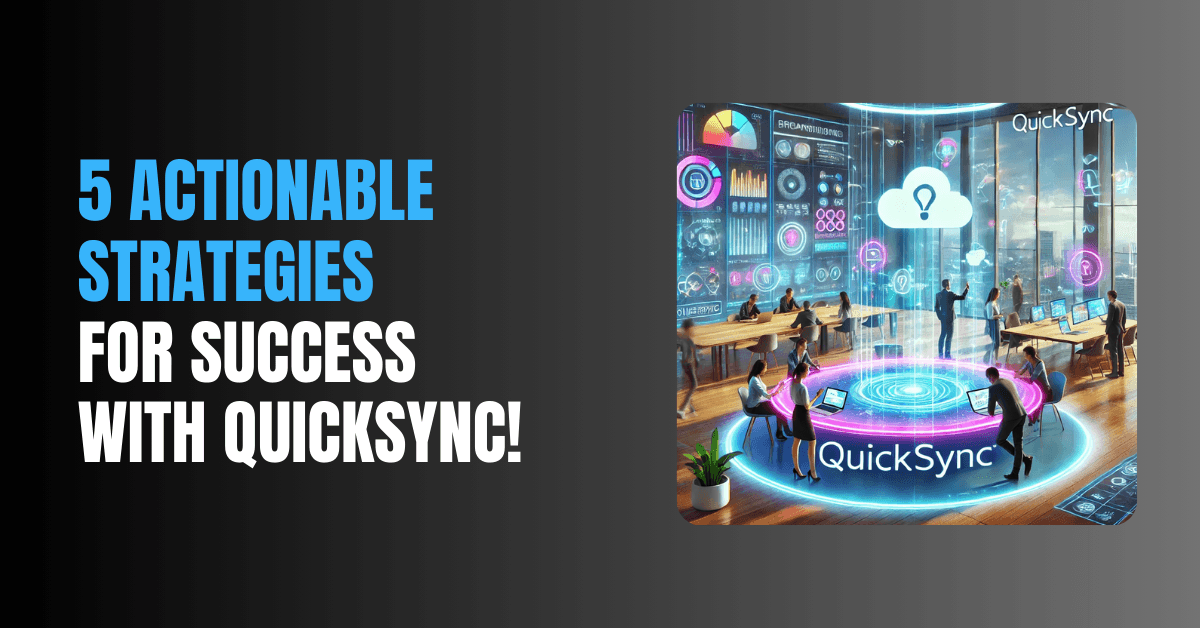 Expand your online business with Quicksync