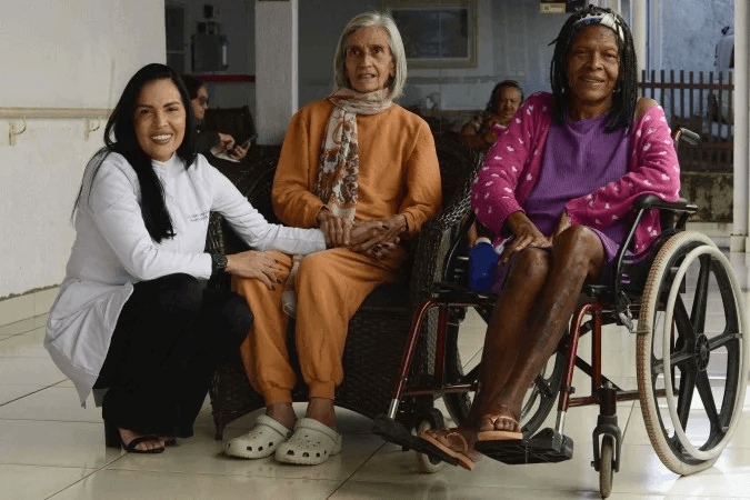 12/02/2025 Crédito: Marcelo Ferreira/CB/D.A Press. Brasil. Brasília - DF - Cuidados essenciais com a saúde mental dos cuidadores de pessoas, Dra Elenita Guimarães. - (crédito: Marcelo Ferreira/CB/D.A Press)