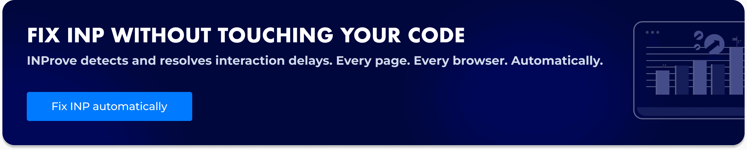 Uxify banner promoting INP fix