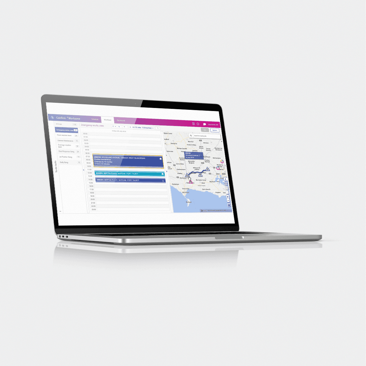 Confirm Workzone Workload