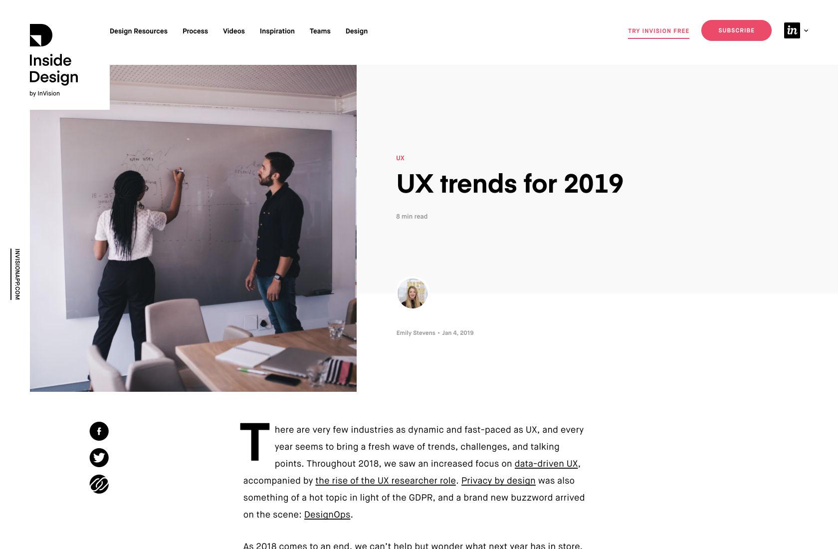 未来感极简设计