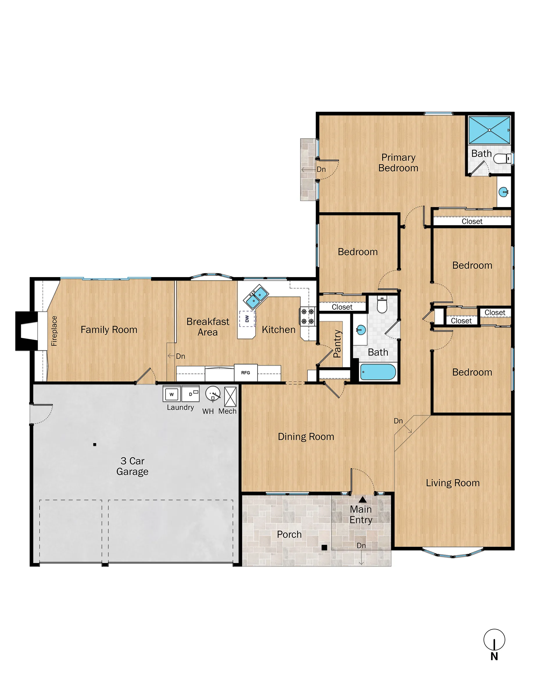 Saint Luke Court Floor Plan