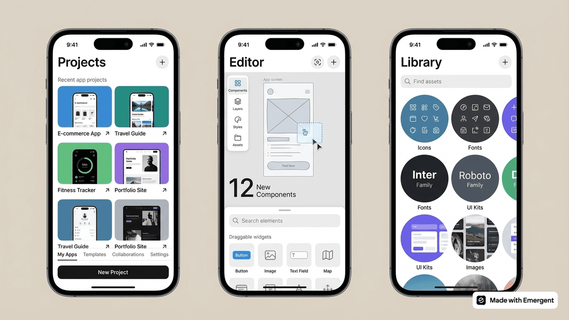 Sketch App Made With Emergent
