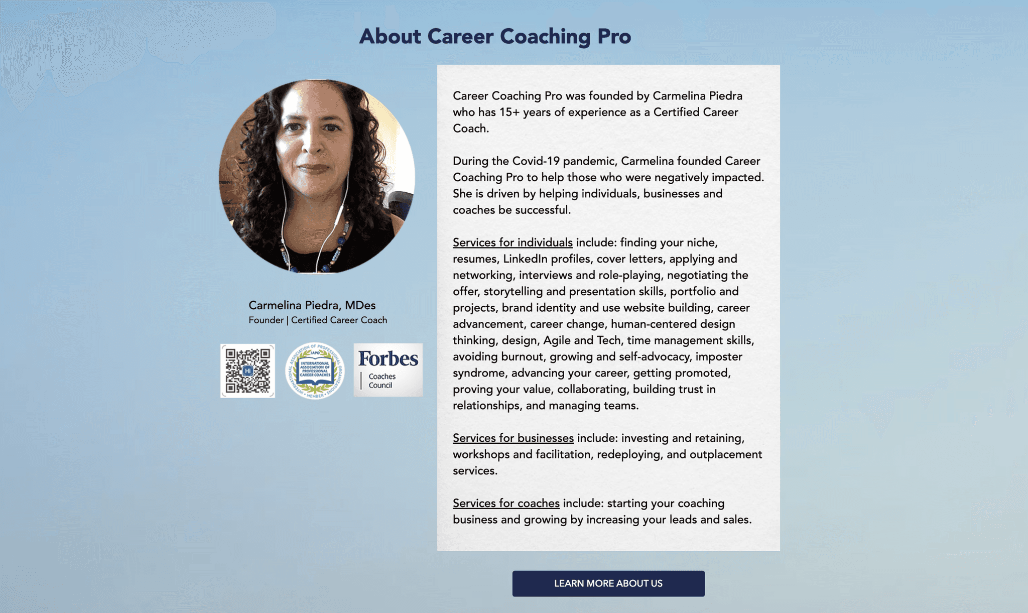 Revised About CCP Section