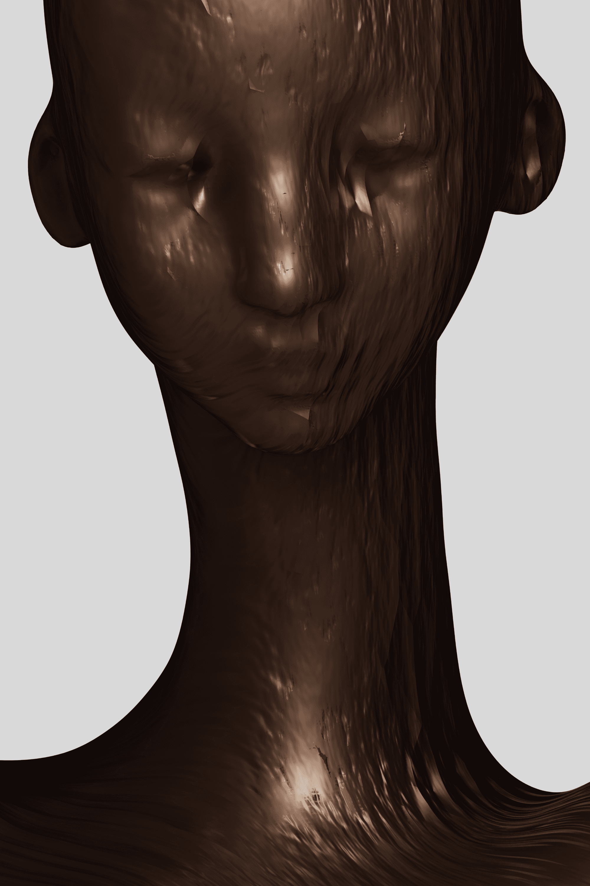 Princess (2025). Hahnemühle inkjet print. 16 x 24 cm. New media artwork by Ivan Medrano.