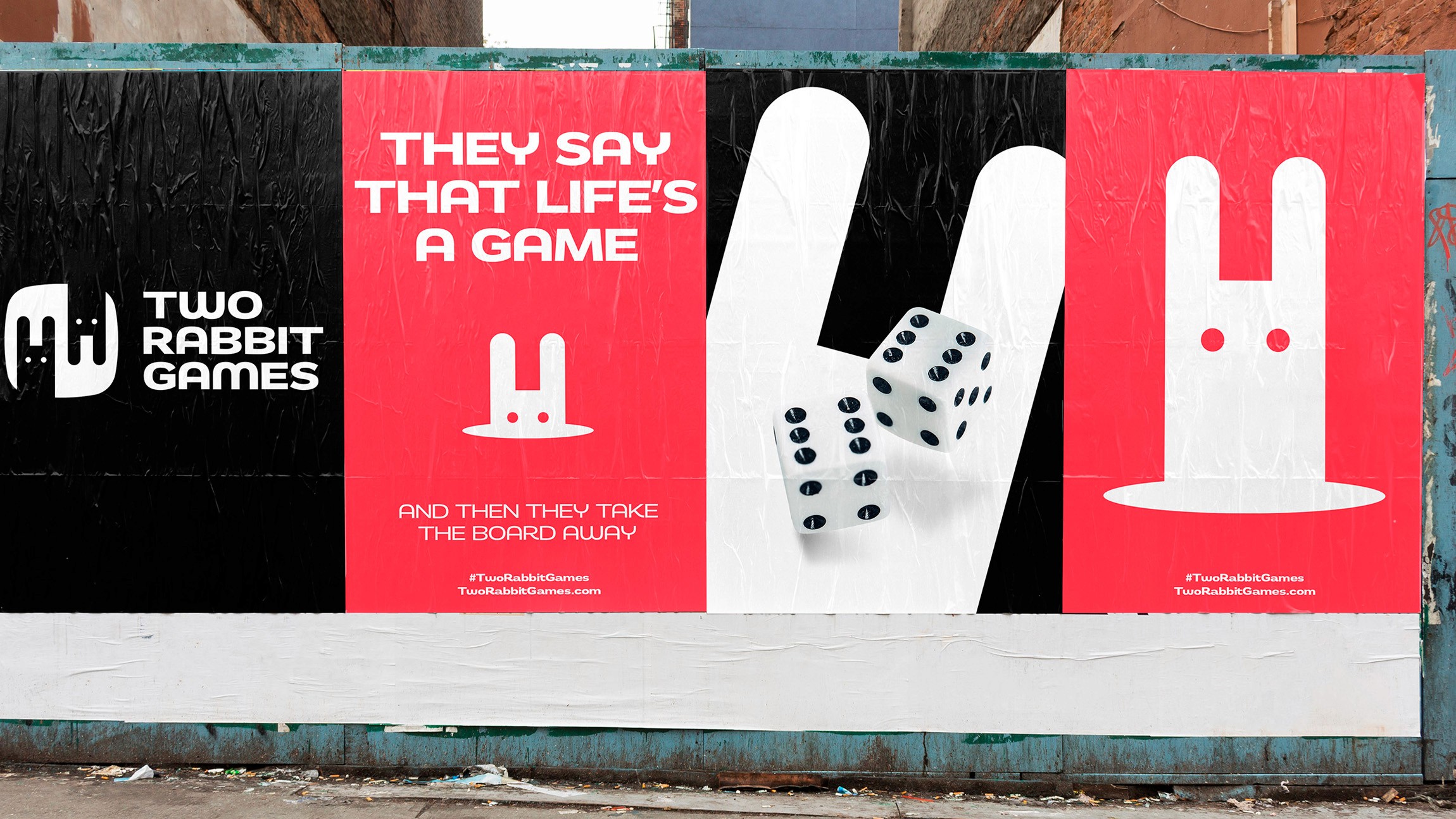 Two Rabbit Games design by UK designer Dan Bailey