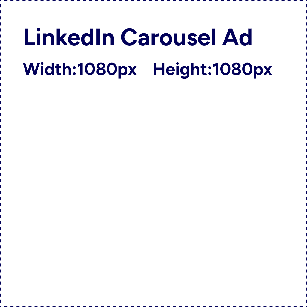 LinkedIn Carousel Ad 1080x1080