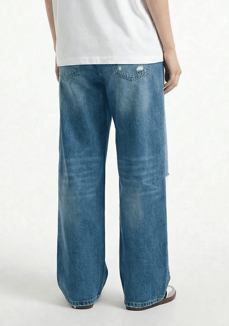 Essential Blue Baggy Jeans