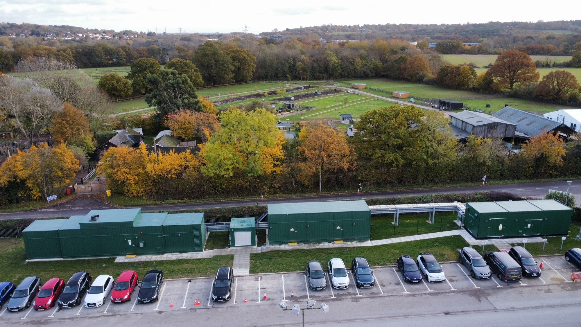 A commercial electrical installation completed by DPH