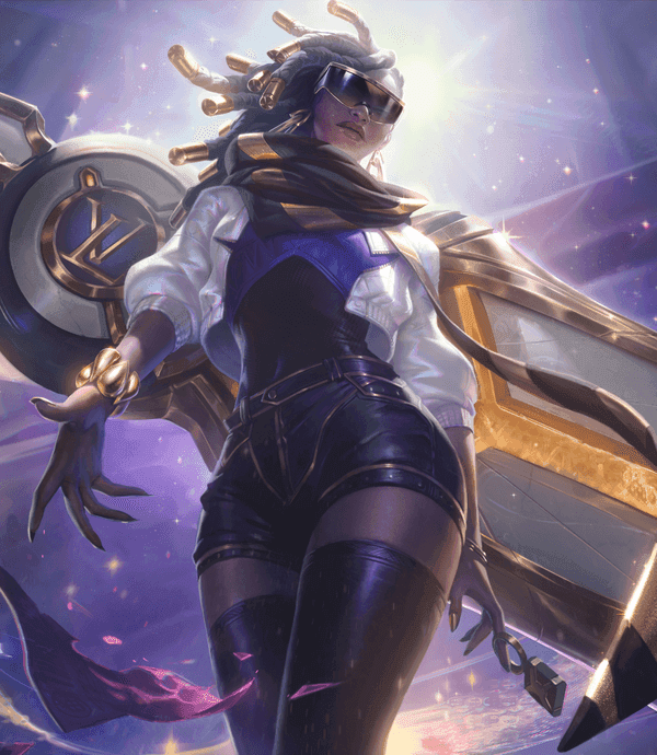 Louis Vuitton and League of Legends character collaboration