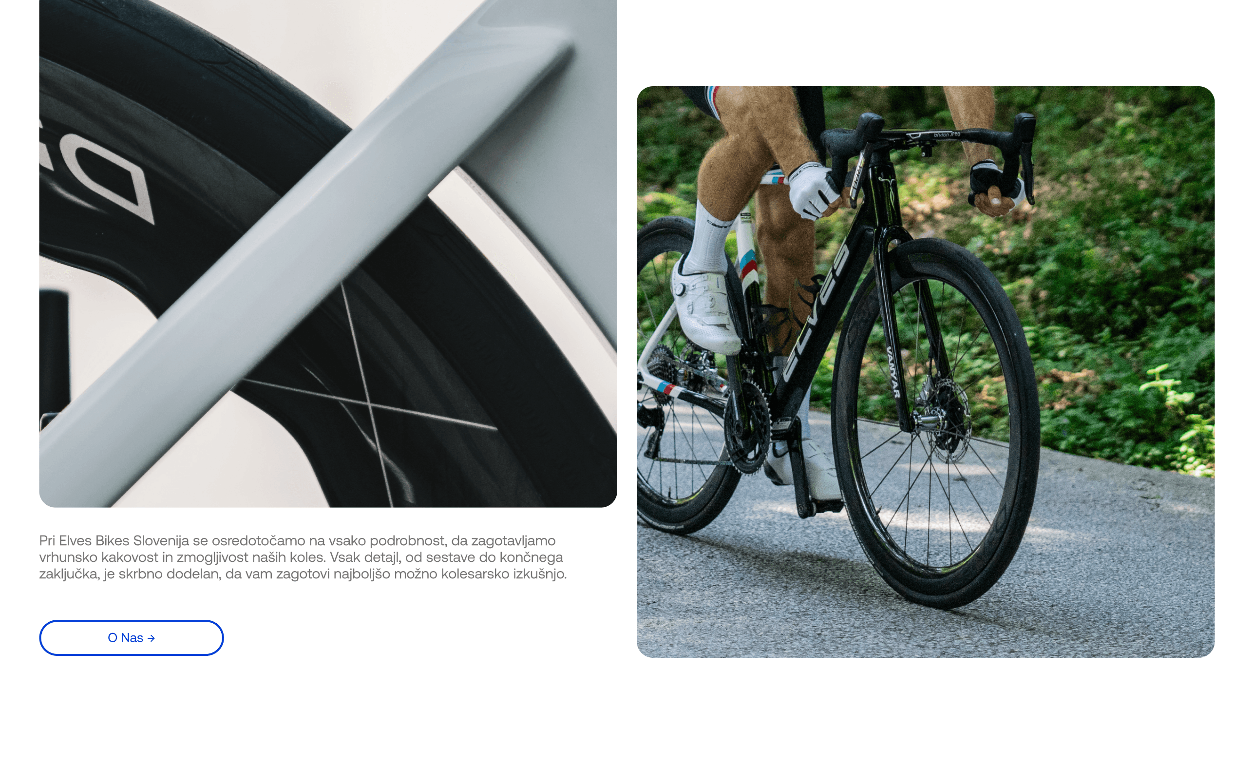Elves Bikes website