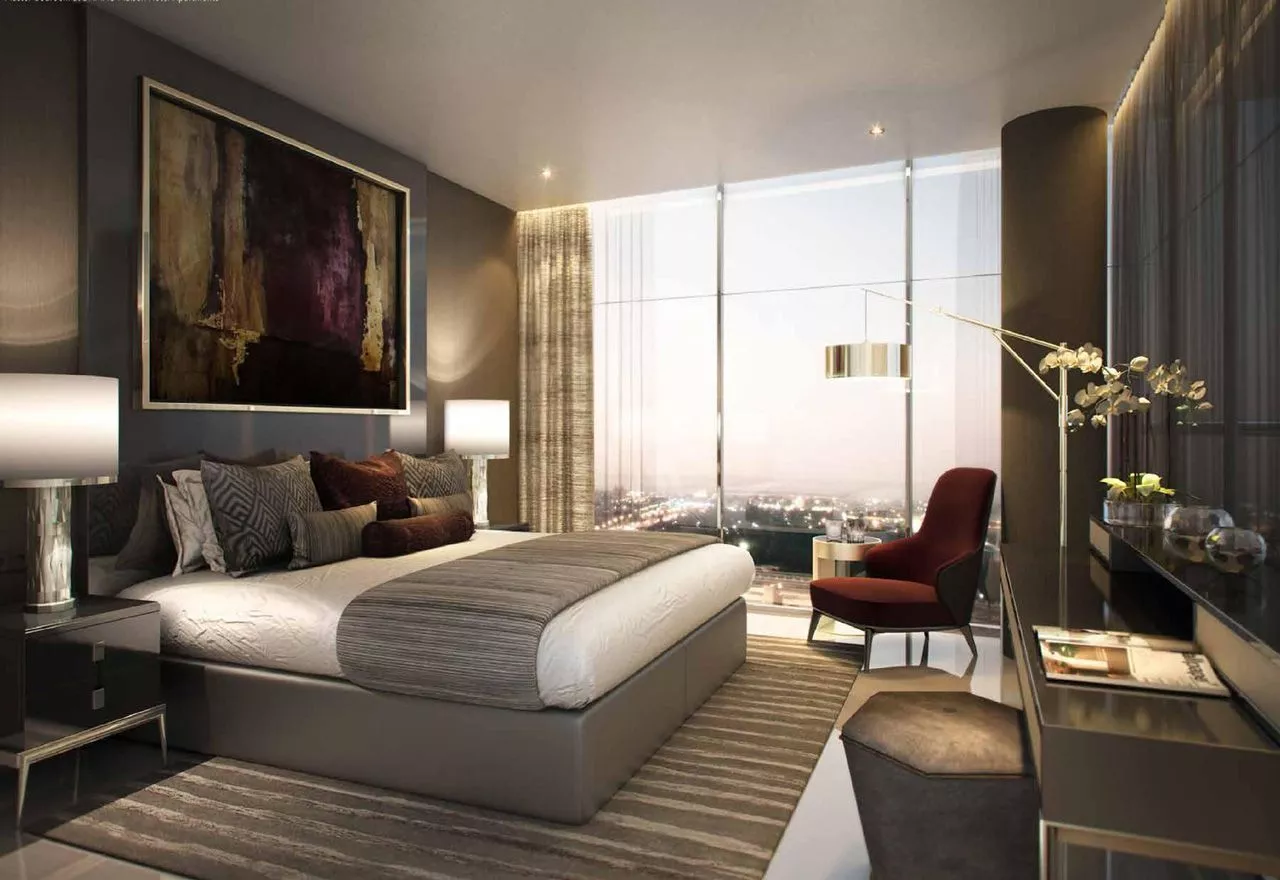 Luxury living area at Aykon City Tower C. Contact our real estate agents for premium apartment viewings.