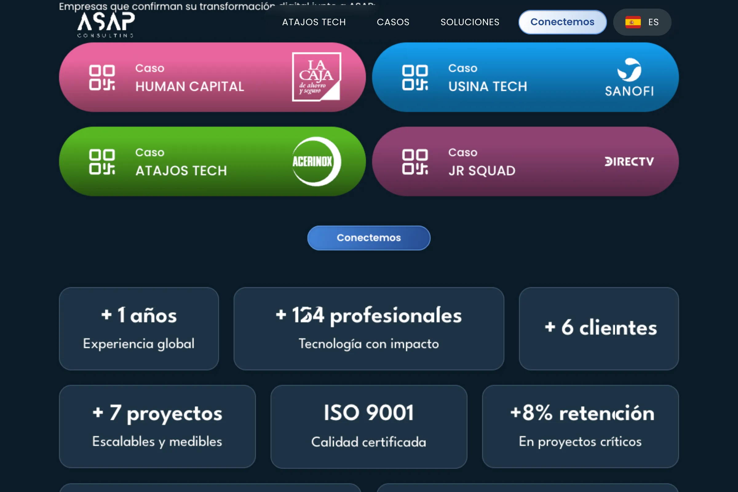 Arvox Studio - Diseño web de web de ASAP Consulting
