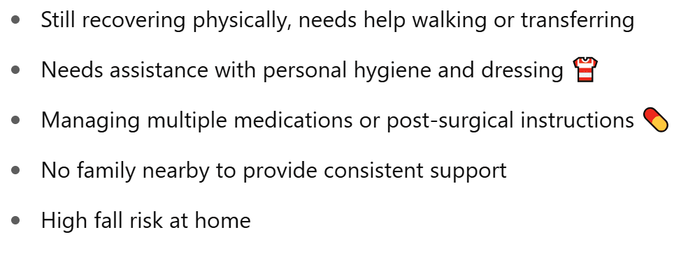 When Home Care Makes Sense
