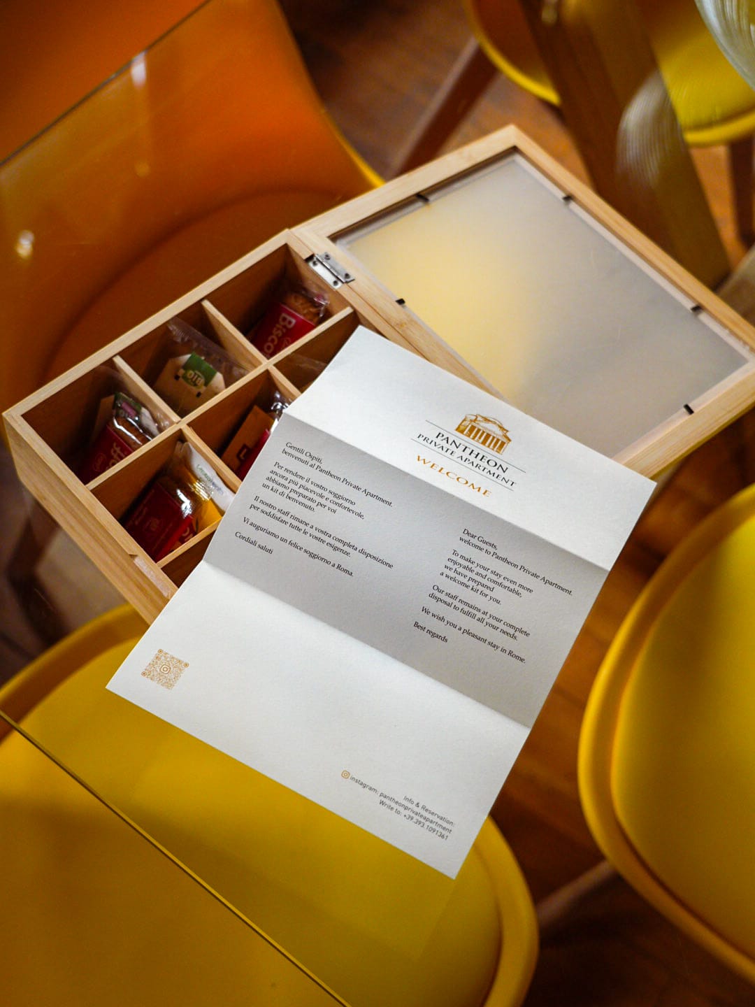 Dining table with leopard wall art