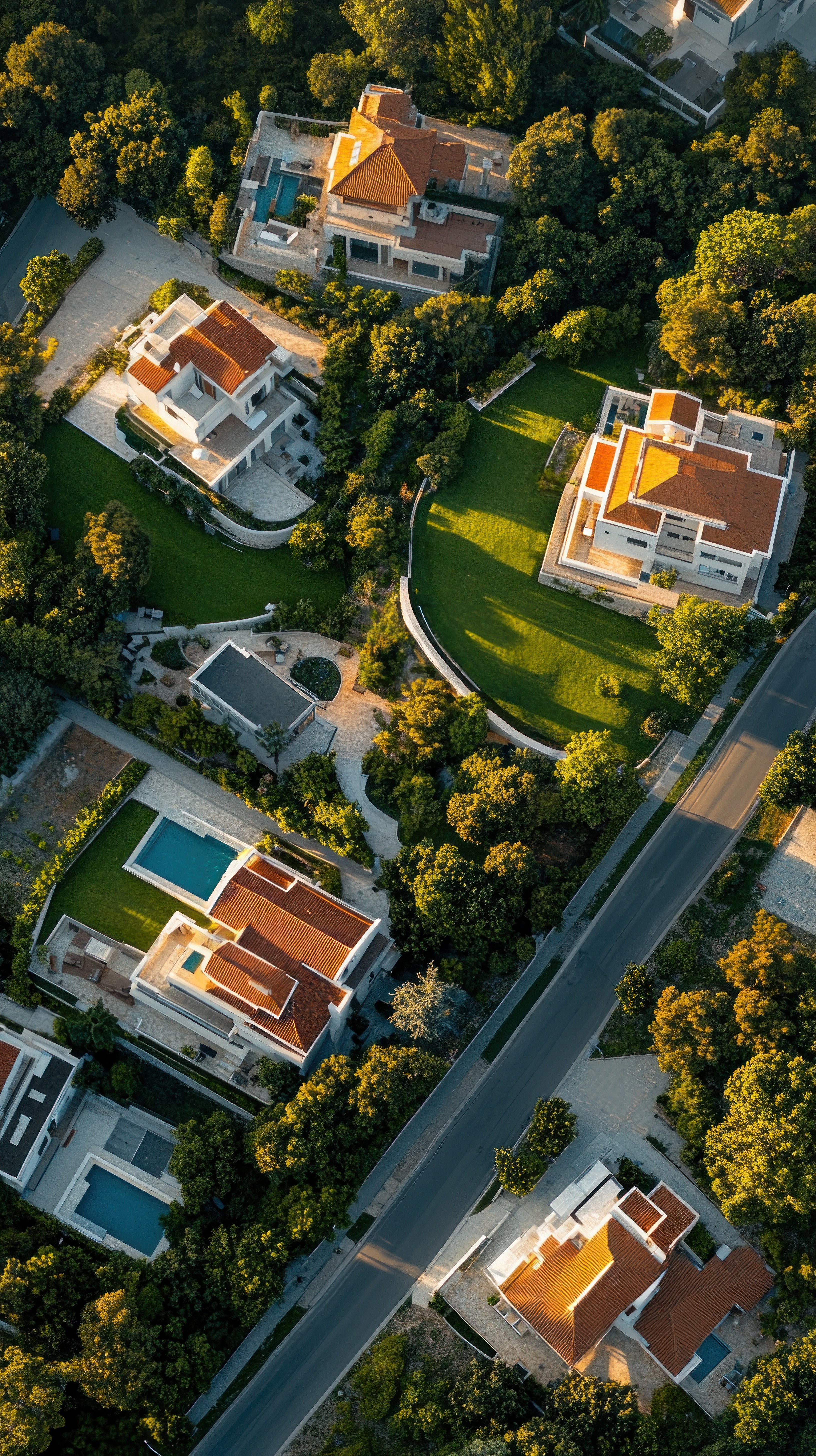 aerial view of city during daytime